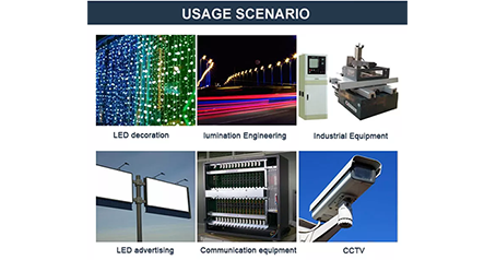 L'ingegneria efficiente e intelligente dell'alimentatore switching resistente alla pioggia di Guangzhou Yuxiang presenta principalmente i seguenti vantaggi