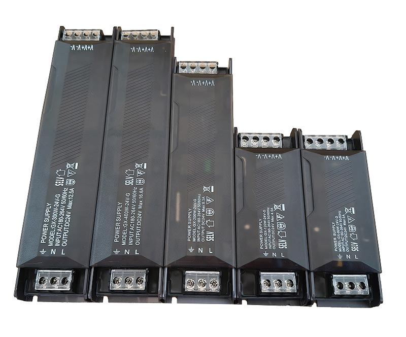 Alimentatore con interruttore lineare LED spedito