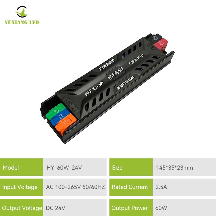 Alimentatore LED semi-incapsulato ultrasottile DC 24V 100W