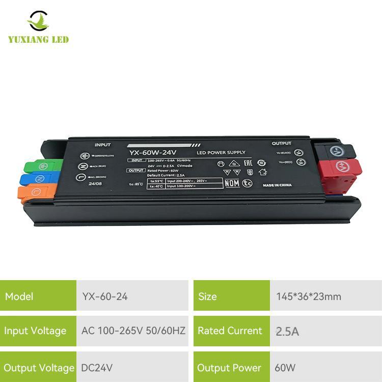 Alimentazione LED 24V 60W LED LED Alimentazione